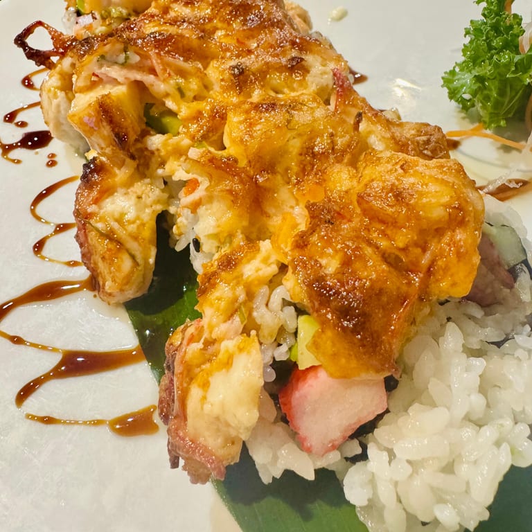 Delicious Volcano Roll Experience